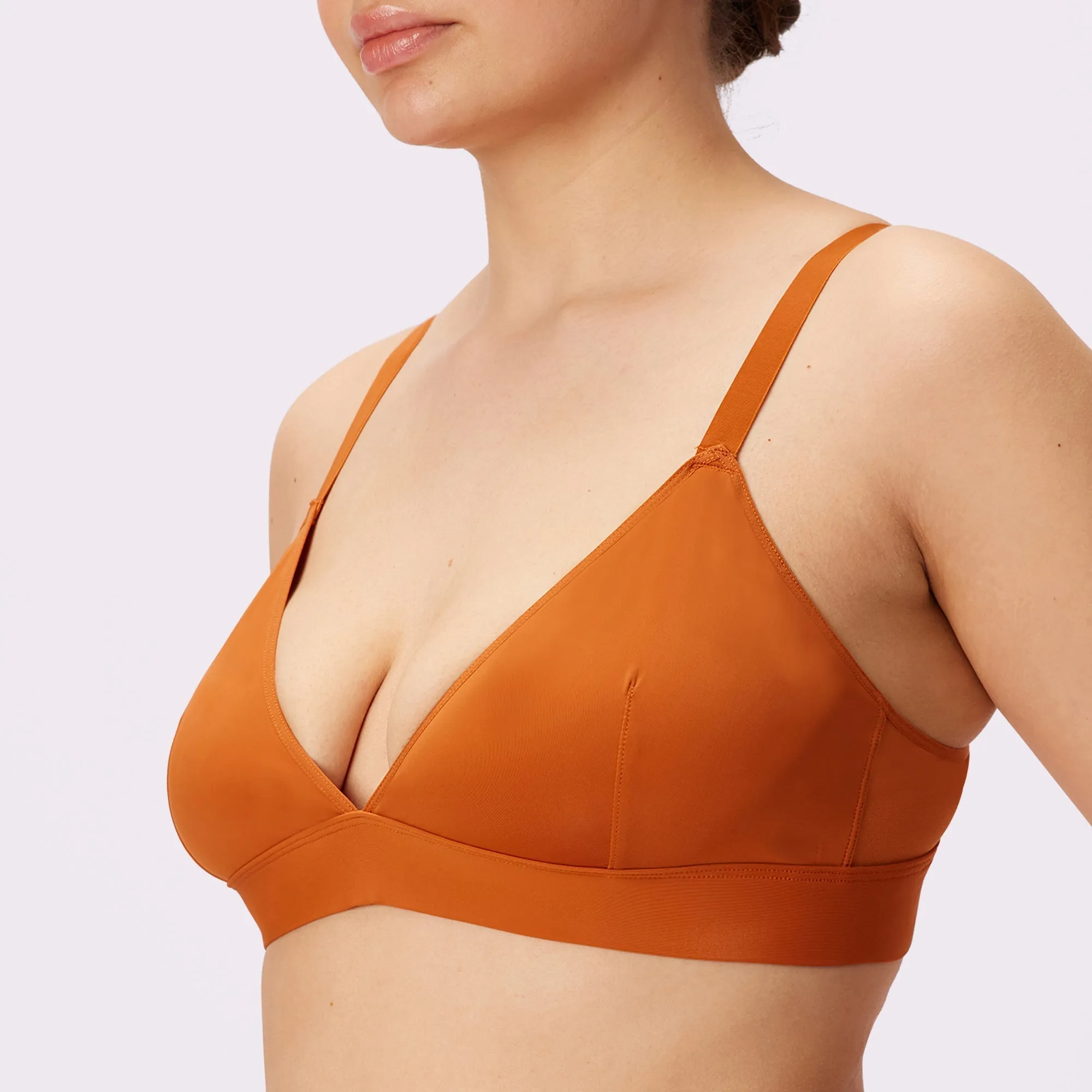 Dream Fit Triangle Bralette | Ultra-Soft Re:Play (Kombucha) sold by Parade product image thumbnail 4