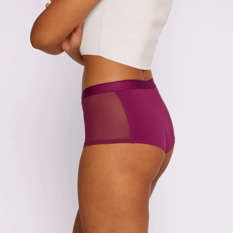 Dream Fit High Rise Boyshort | Ultra-Soft Re:Play | Archive (Bite) sold by Parade