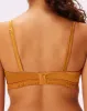 Luminous Glow Triangle Bralette | Glow Satin  | Archive (Burnt Gold) sold by Parade