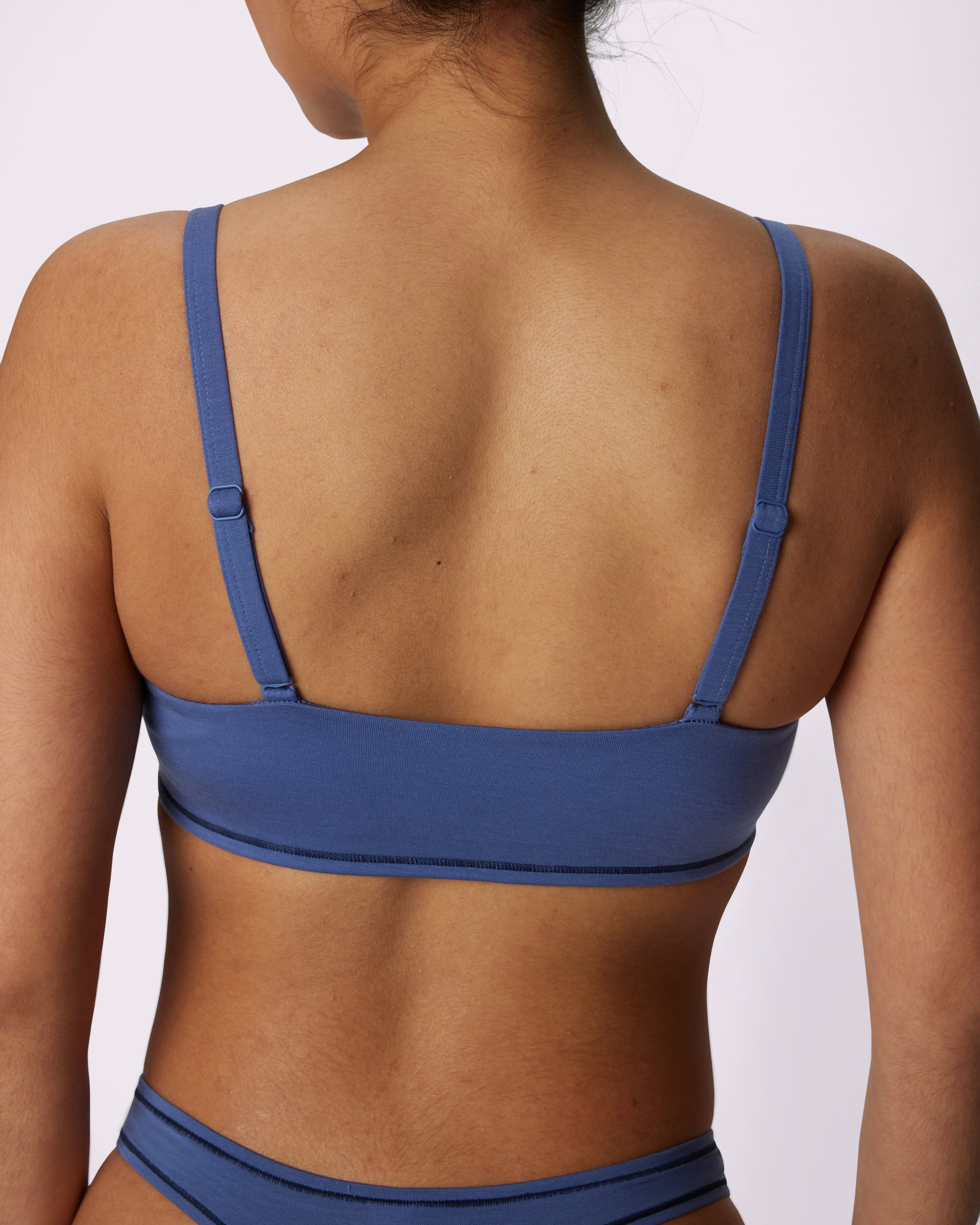 2+ Vintage Soft Triangle Bralette | New:Cotton | Archive (Dew Drop) sold by Parade product image thumbnail 4