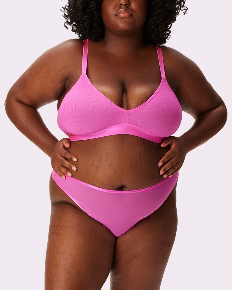 XS High Cut Thong | Silky Mesh | Archive (Valentine) sold by Parade product image thumbnail 4