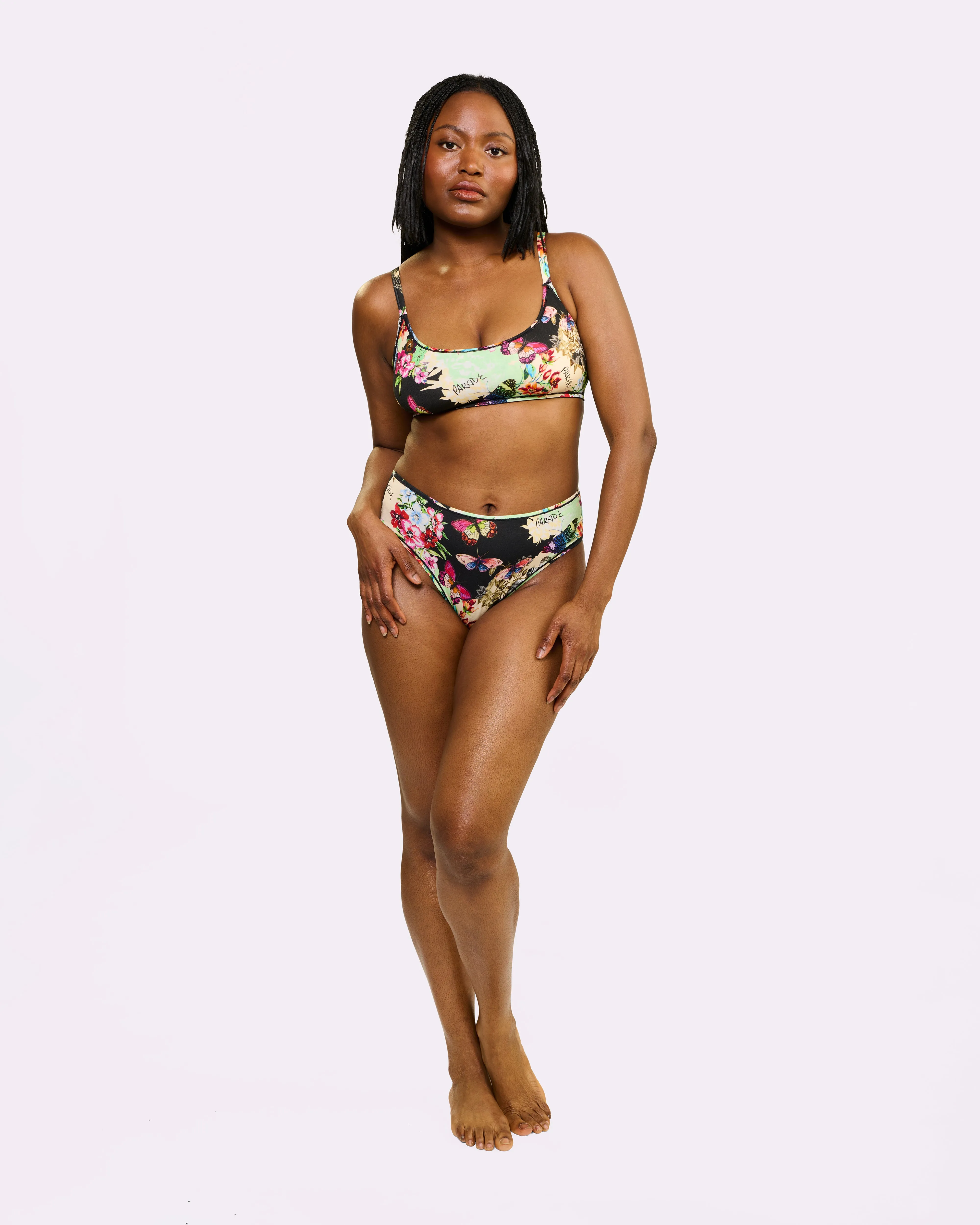 Vintage Soft Scoop Bralette | New:Cotton | Archive (Flutter) sold by Parade product image thumbnail 4