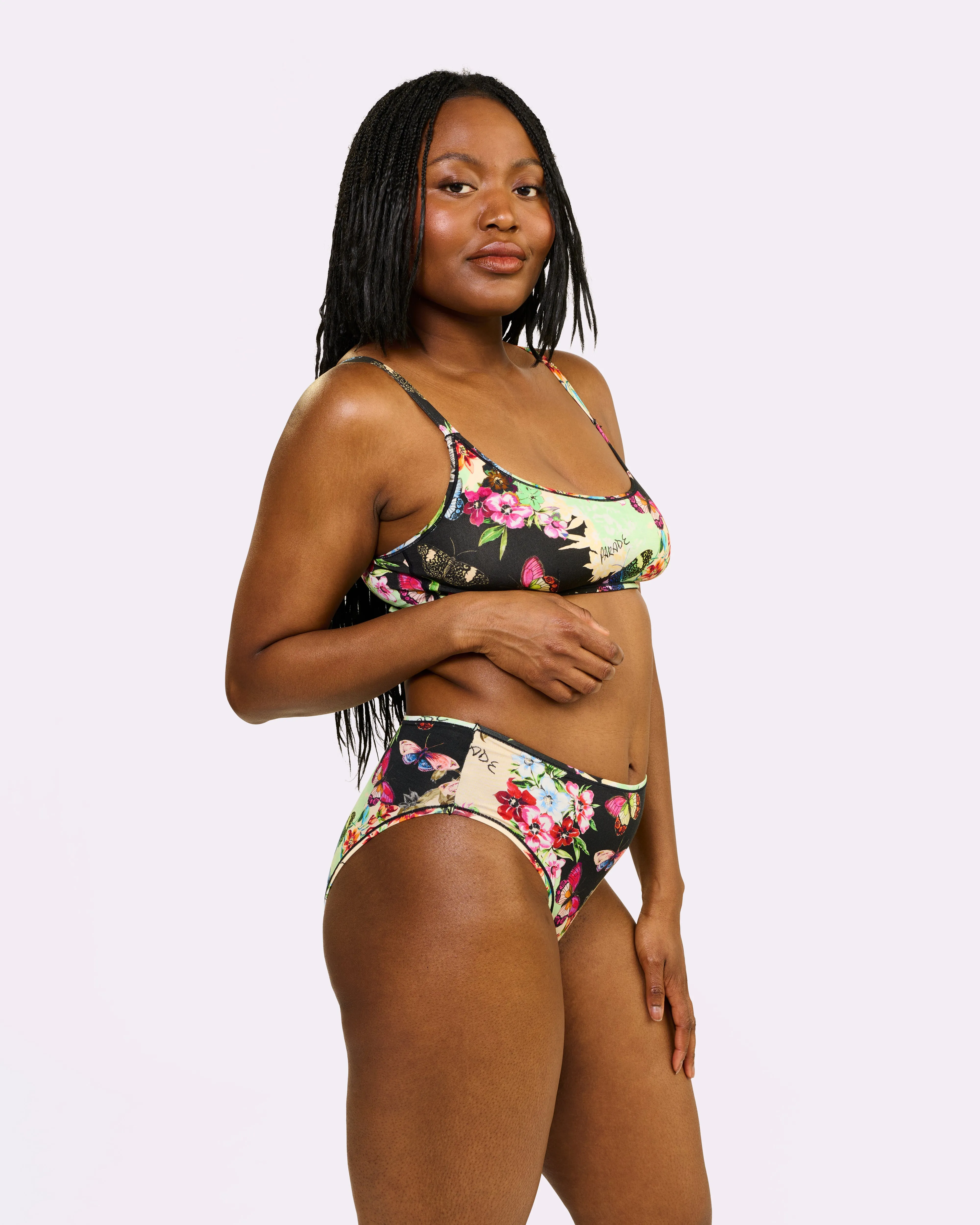 Vintage Soft Scoop Bralette | New:Cotton | Archive (Flutter) sold by Parade product image thumbnail 2