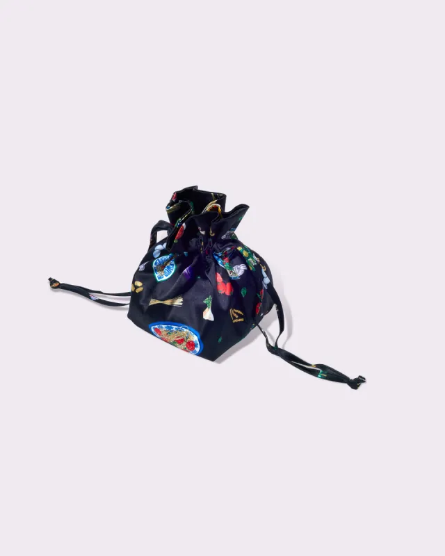 Satin Sleep Pouch | Luxe Satin (Dinner Party) sold by Parade