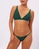 Plunge Bralette | Silky Mesh | Archive (Jade) sold by Parade