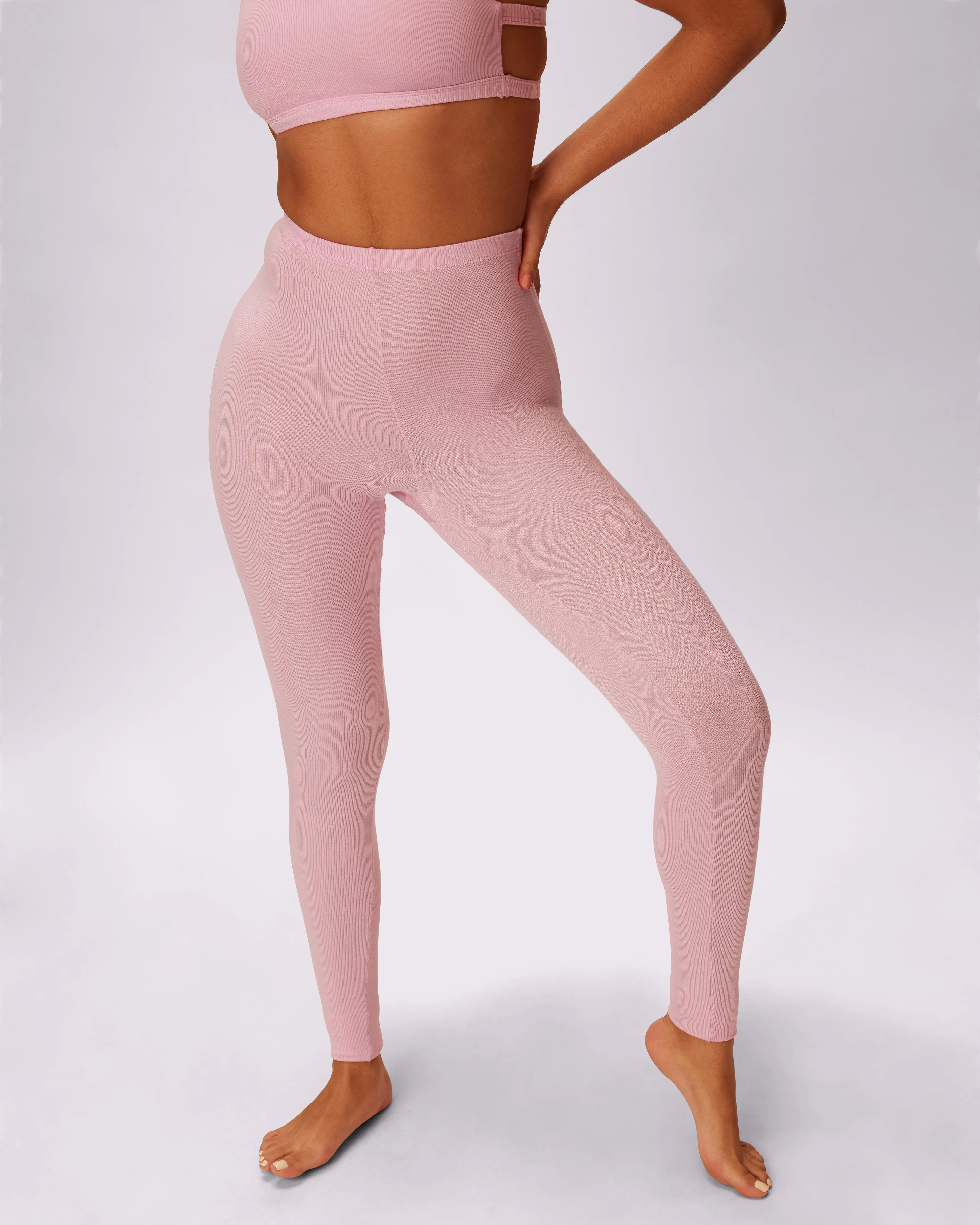 Comfort Rib Leggings | Lush Rib | Archive (Cupid) sold by Parade product image thumbnail 3