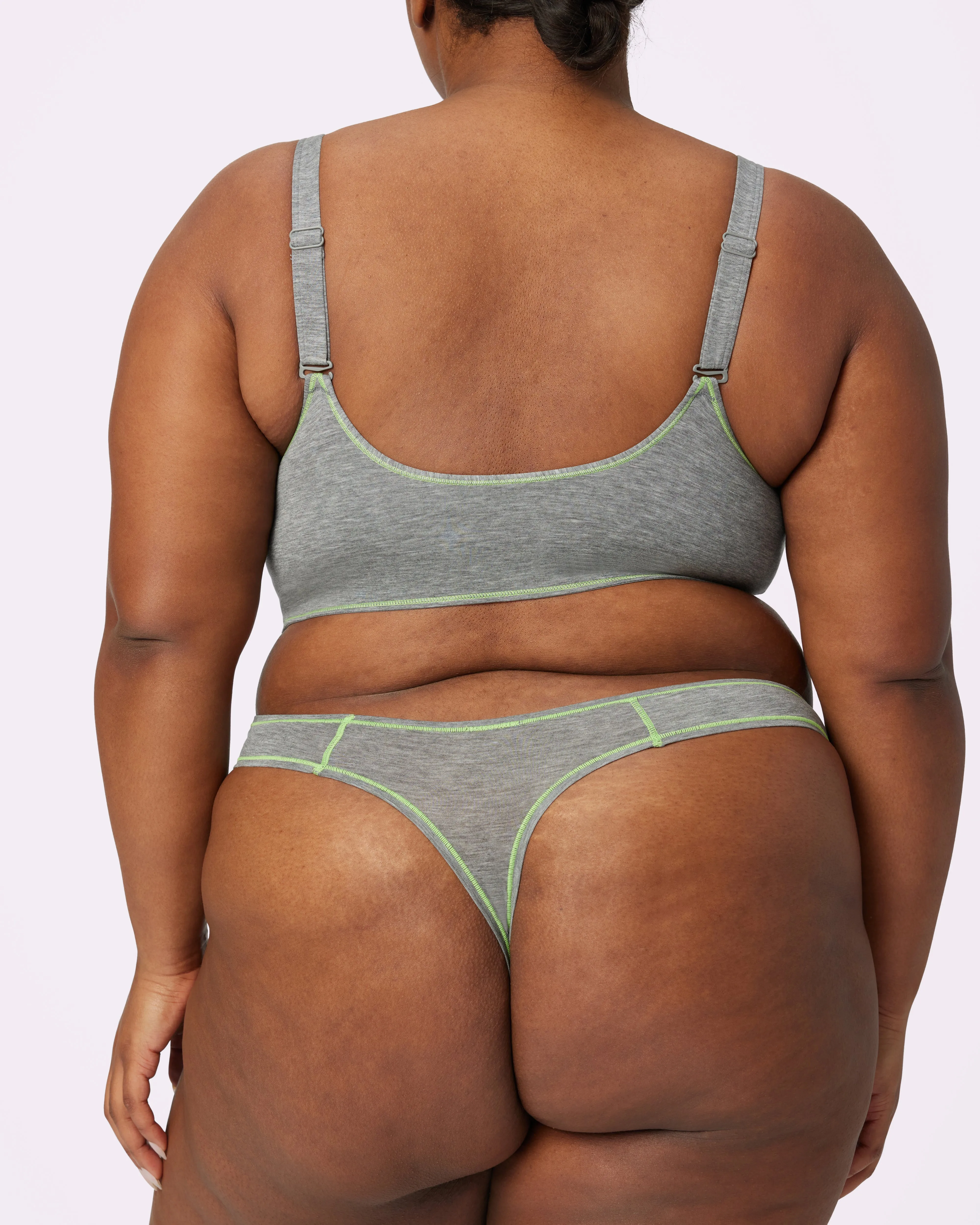 Ultra-Flattering High Rise Thong | New:Cotton | Archive (Thunder Pop) sold by Parade product image thumbnail 4