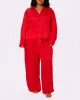 Luxe Dreams Wide Leg Pants | Plush Satin | Archive (Balloon) sold by Parade
