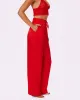 Luxe Dreams Wide Leg Pants | Plush Satin | Archive (Balloon) sold by Parade