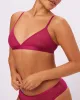 Triangle Bralette | Silky Mesh | Archive (Maraschino) sold by Parade