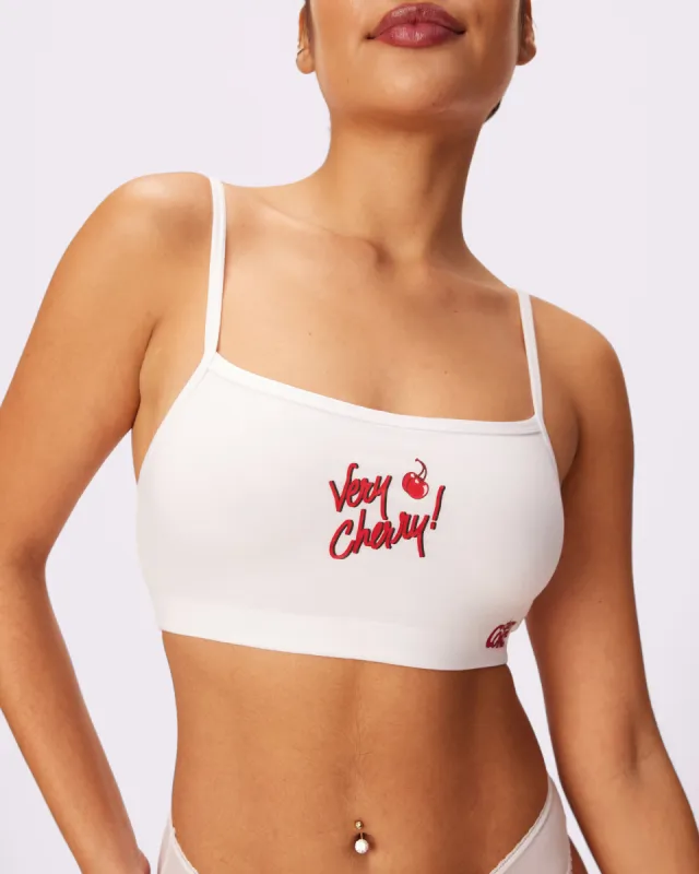 1+ Special Edition Coca-Cola Square Neck Bralette | Archive New:Cotton (Very Cherry) sold by Parade