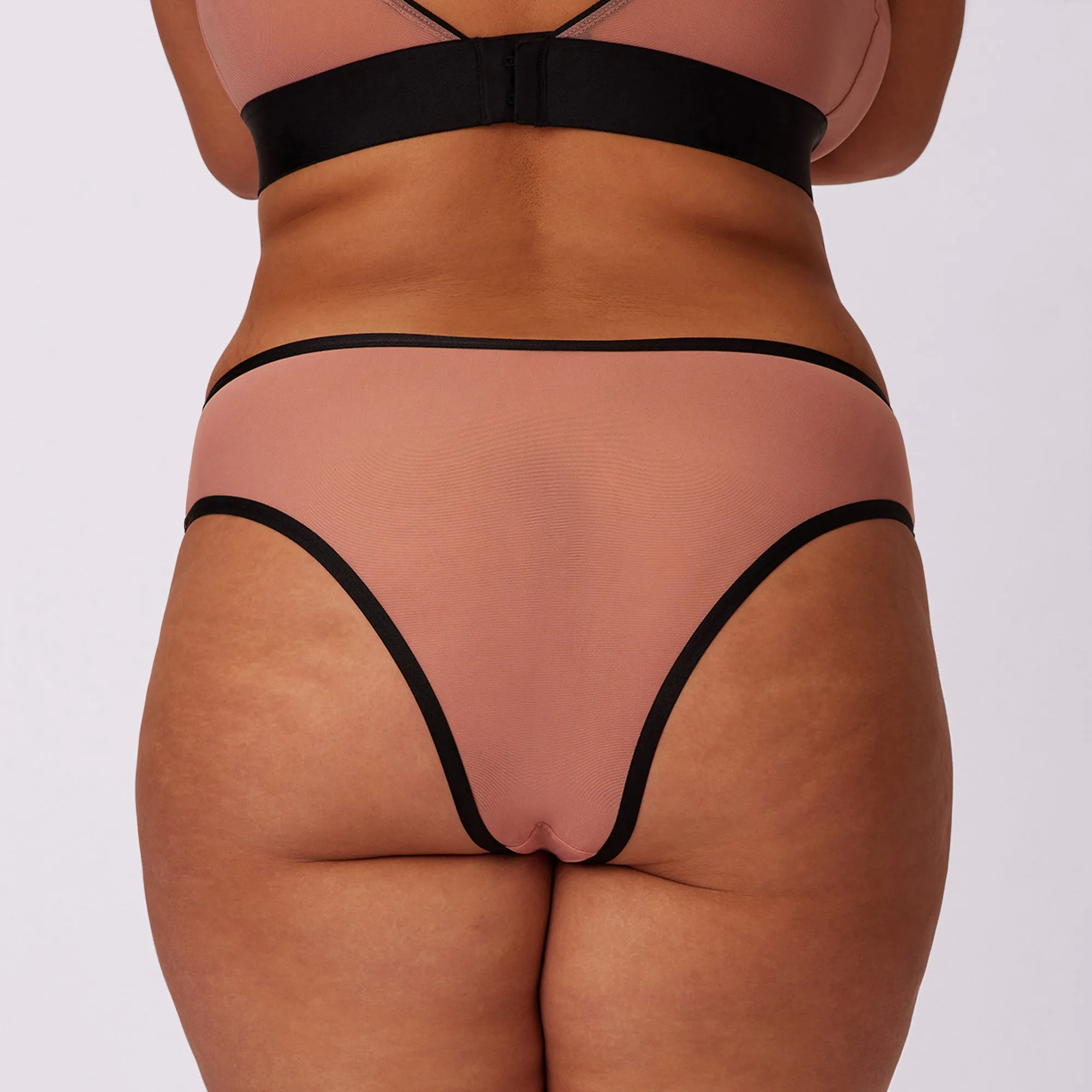 High Rise Cheeky | Silky Mesh | Archive (Hot Honey Butterfly) sold by Parade product image thumbnail 2
