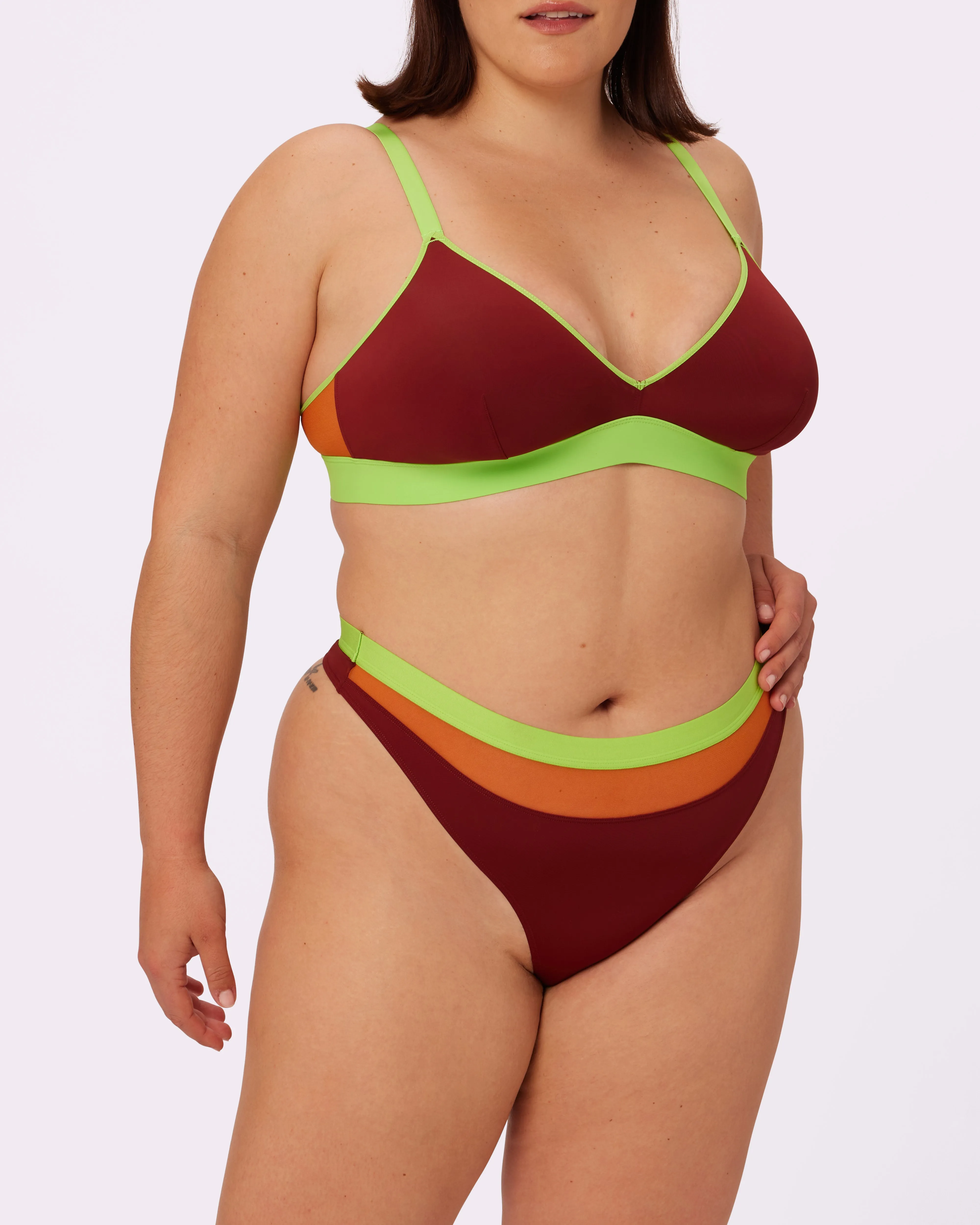 Re:Play Thong | Ultra-Soft Re:Play | Archive (Mint Choco Chip) sold by Parade product image thumbnail 2