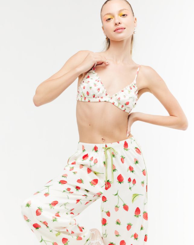 XL Dream Wide Leg Pants | Luxe Satin | Archive (Shortcake) sold by Parade