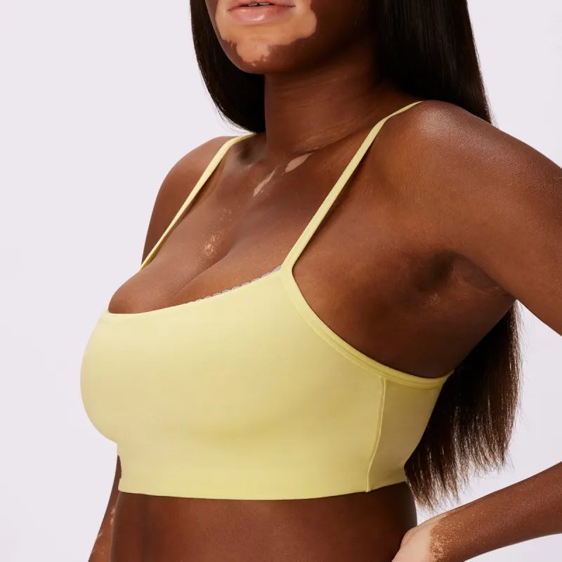 Flirty Lace Touch Scoop Bralette | New:Cotton | Archive (Lemonhead) sold by Parade