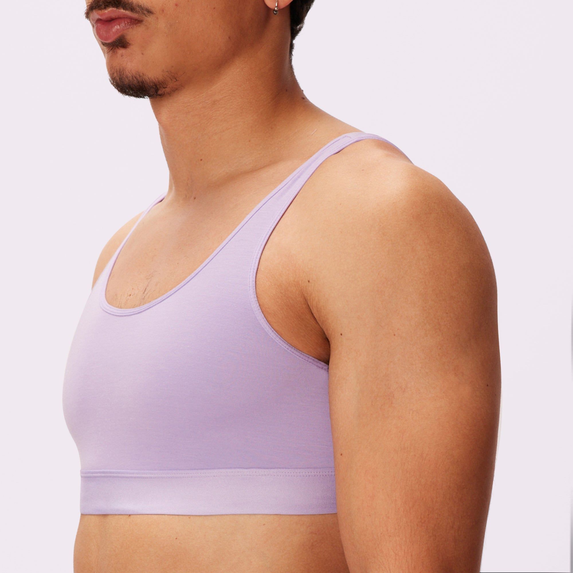 Plunge Back Scoop Bralette | New:Cotton | Archive (Passion Fruit) sold by Parade product image thumbnail 5