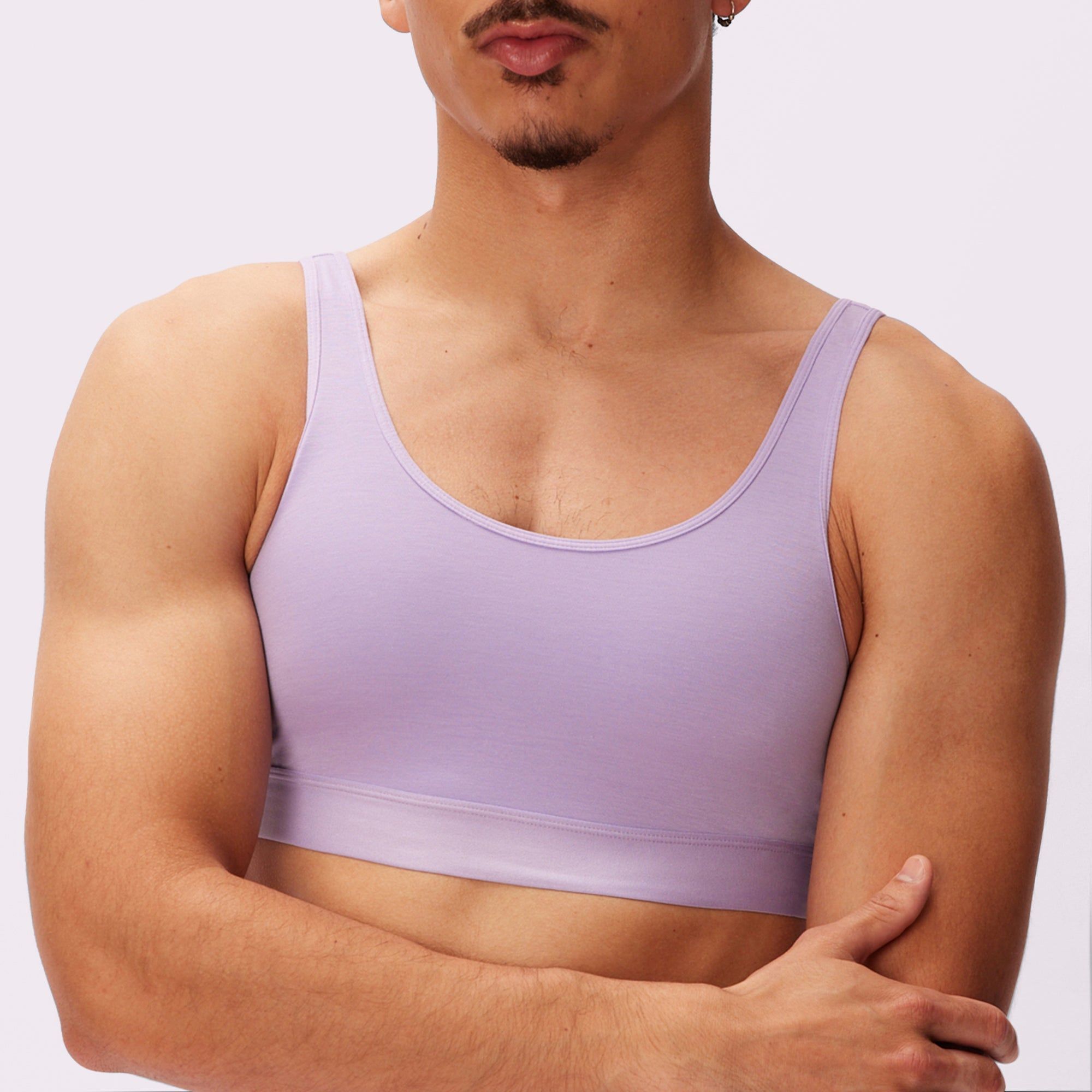 Plunge Back Scoop Bralette | New:Cotton | Archive (Passion Fruit) sold by Parade product image thumbnail 2