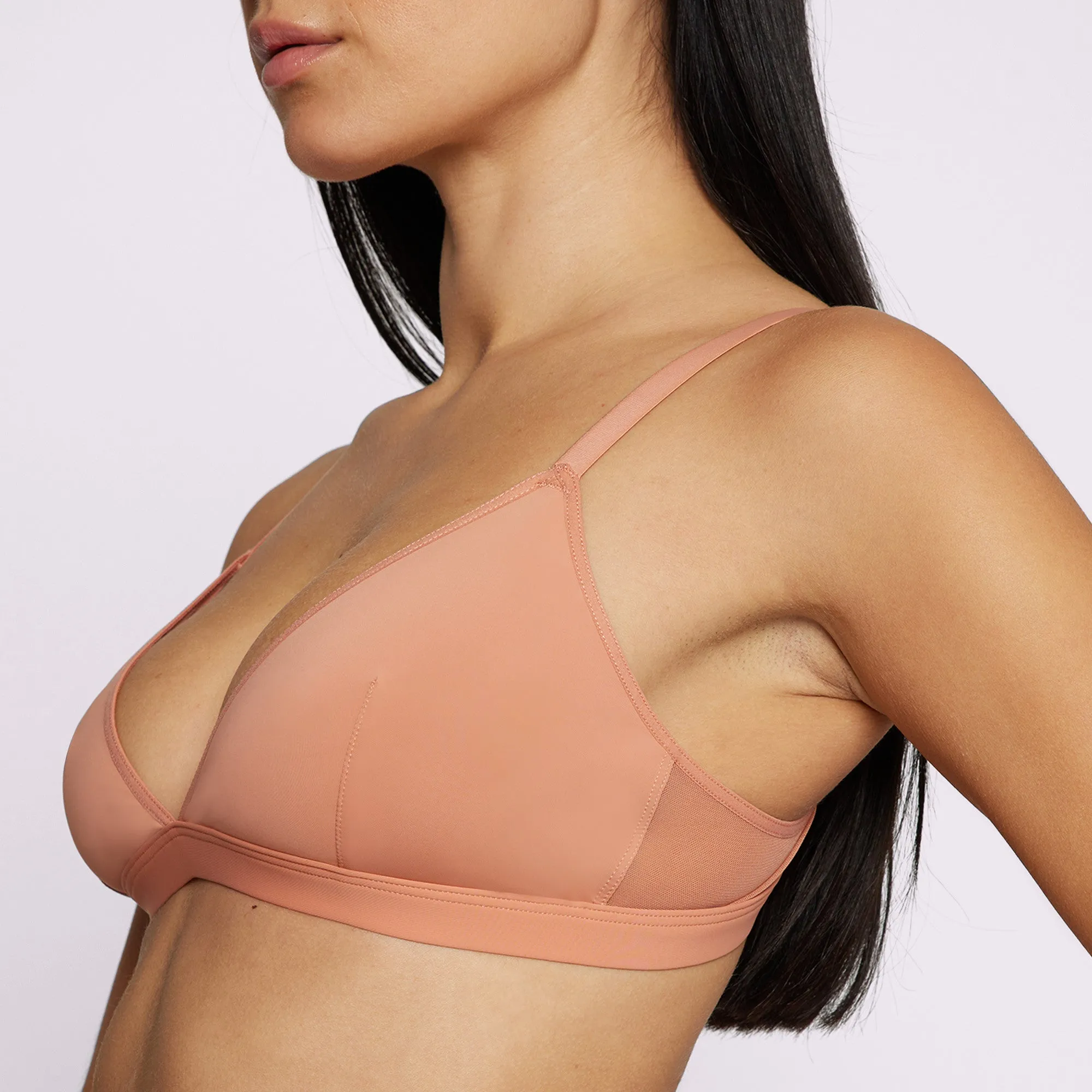 Dream Fit Triangle Bralette | Ultra-Soft Re:Play | Archive (Gingersnap) sold by Parade product image thumbnail 3