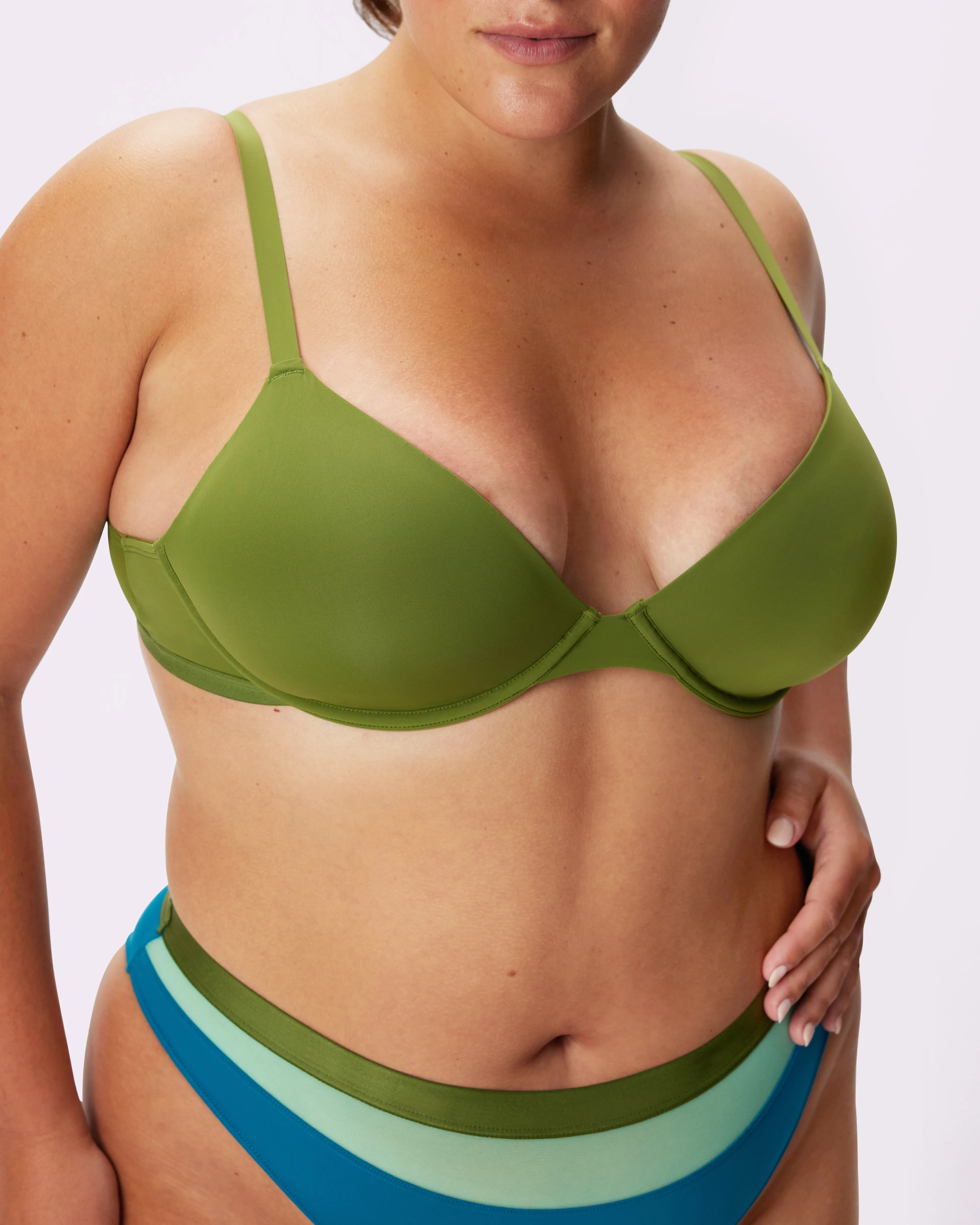 Dream Lined T-Shirt Bra | Ultra-Soft Re:Play | Archive (Vine) sold by Parade product image thumbnail 3
