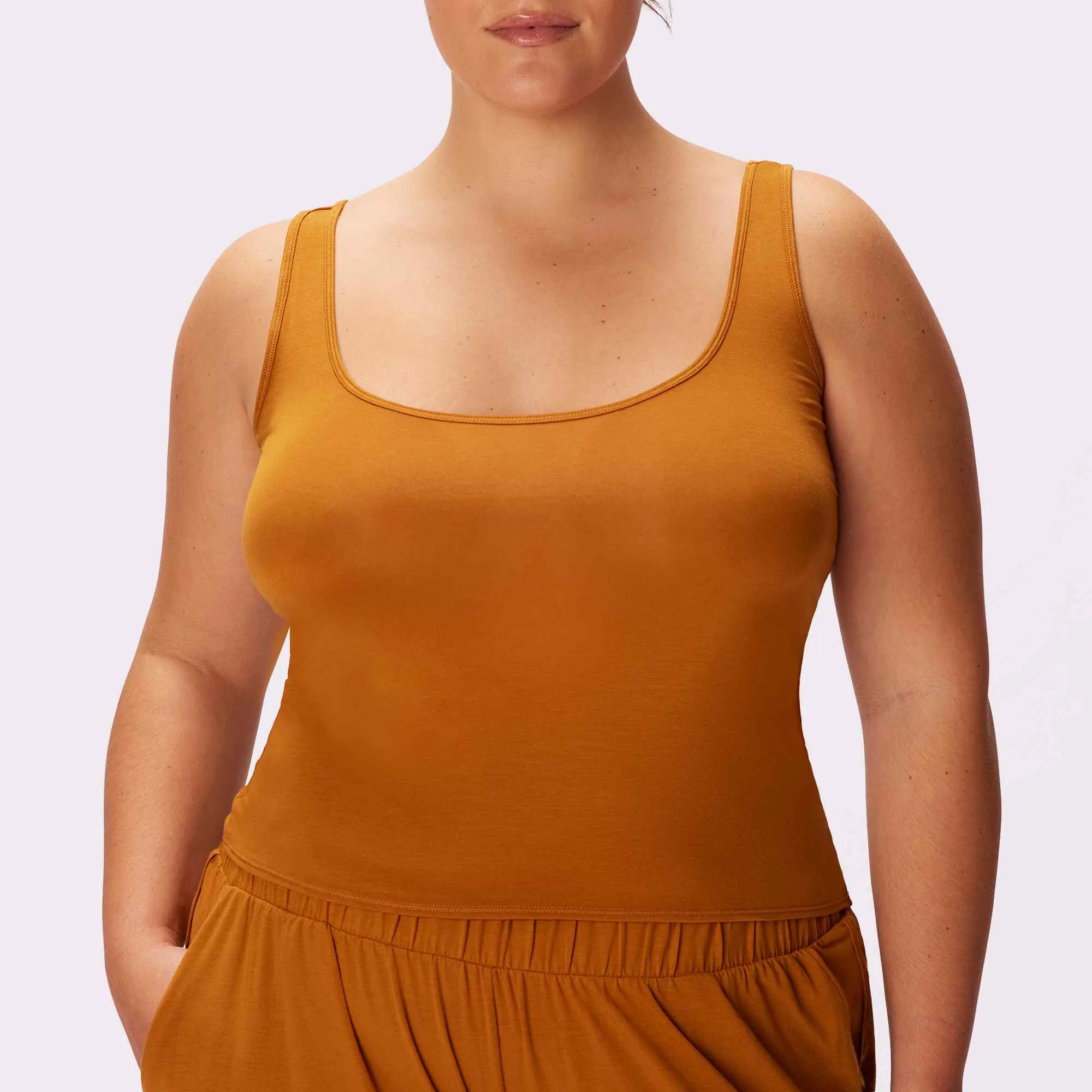 SuperSoft Cloud Tank | SuperSoft | Archive (Burnt Gold) sold by Parade product image thumbnail 4