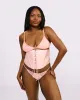 Luxe Sculpt Underbust Corset | Glow Satin | Archive (Pink Sands) sold by Parade