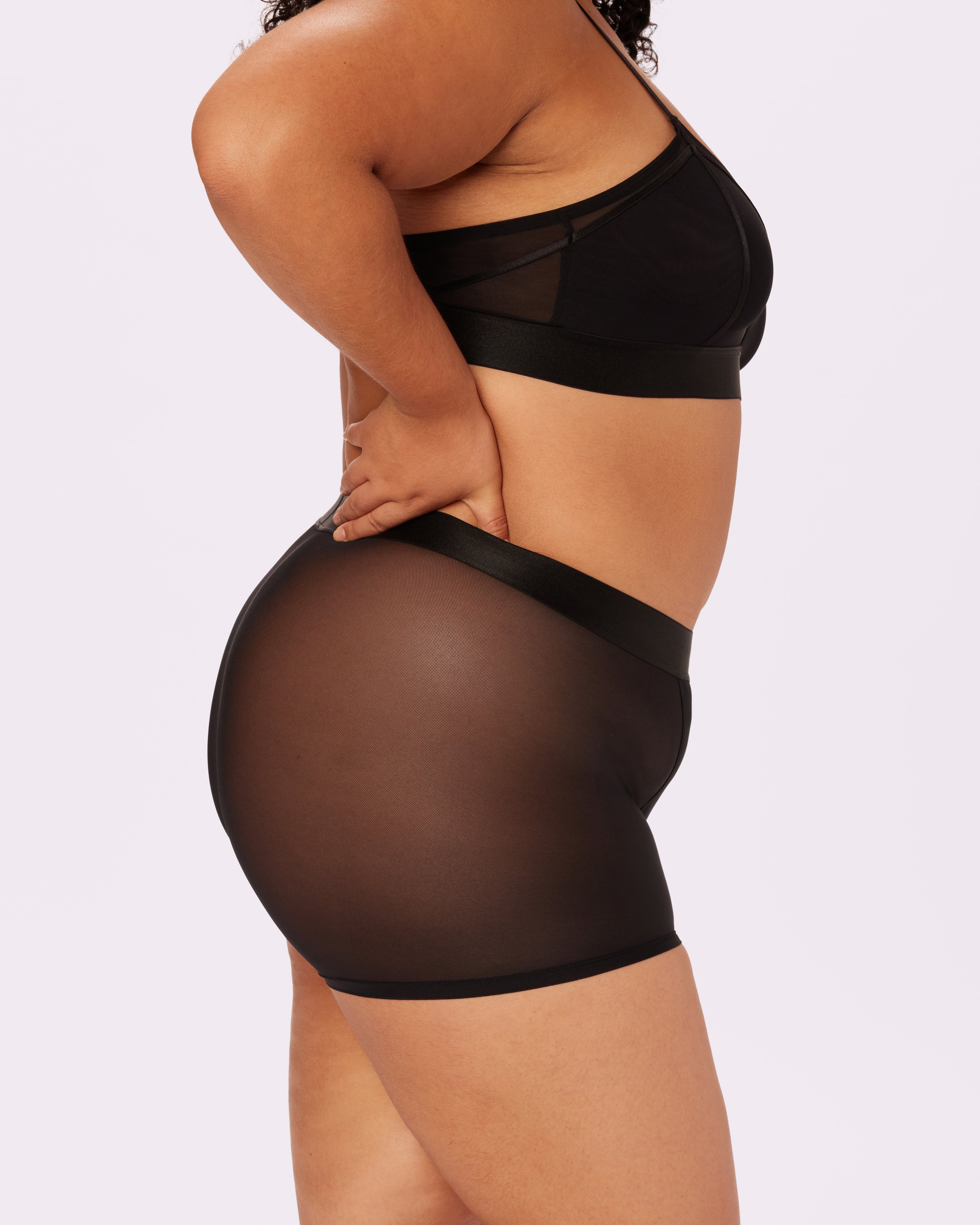 Sheer Comfort Boxer Brief | Silky Mesh (Eightball) sold by Parade product image thumbnail 5