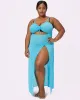 Endless Summer Cutout Coverup | Silky Mesh | Archive (Waterslide) sold by Parade