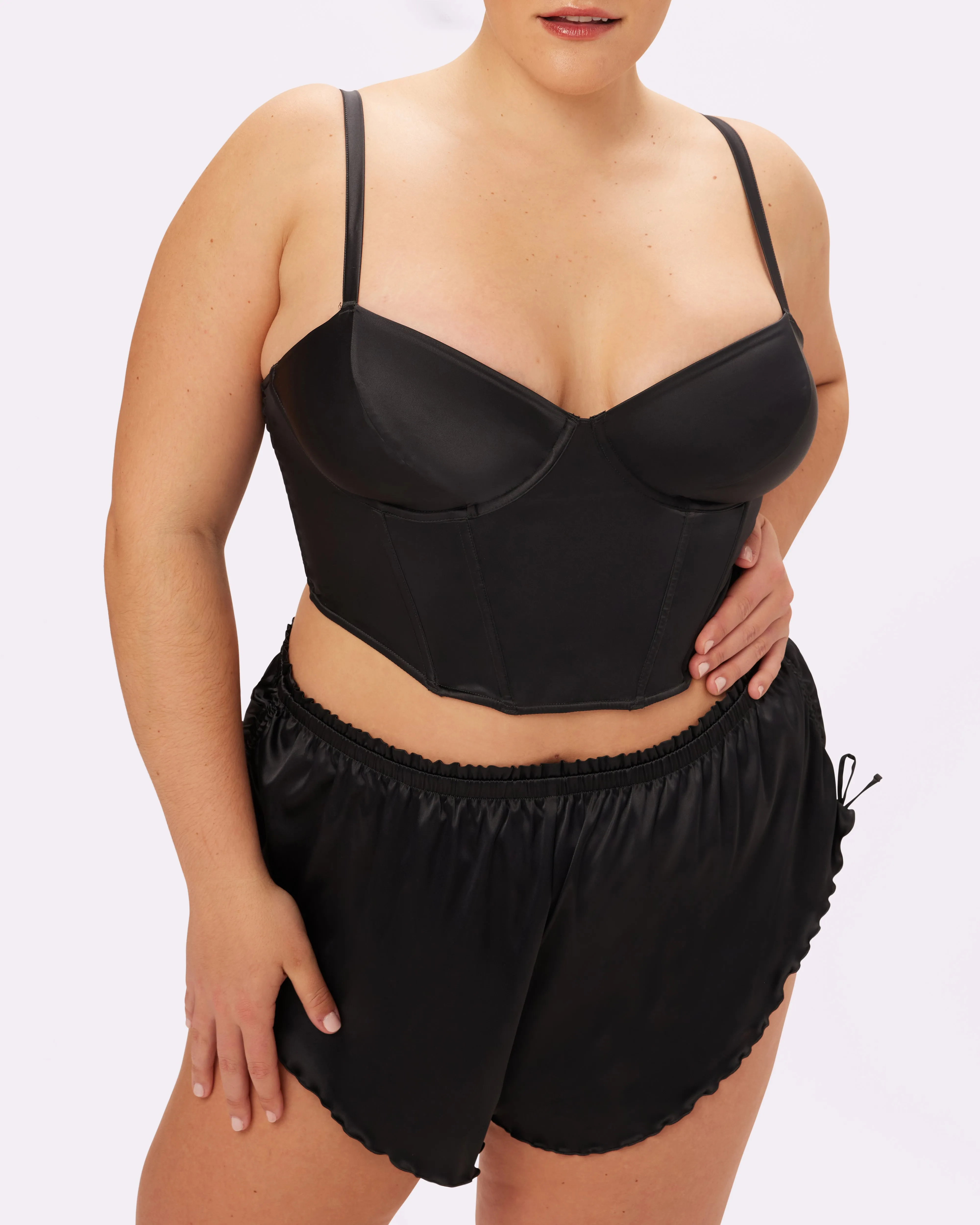 Afterglow Lace-up Corset | Glow Satin | Archive (Eightball) sold by Parade product image thumbnail 2