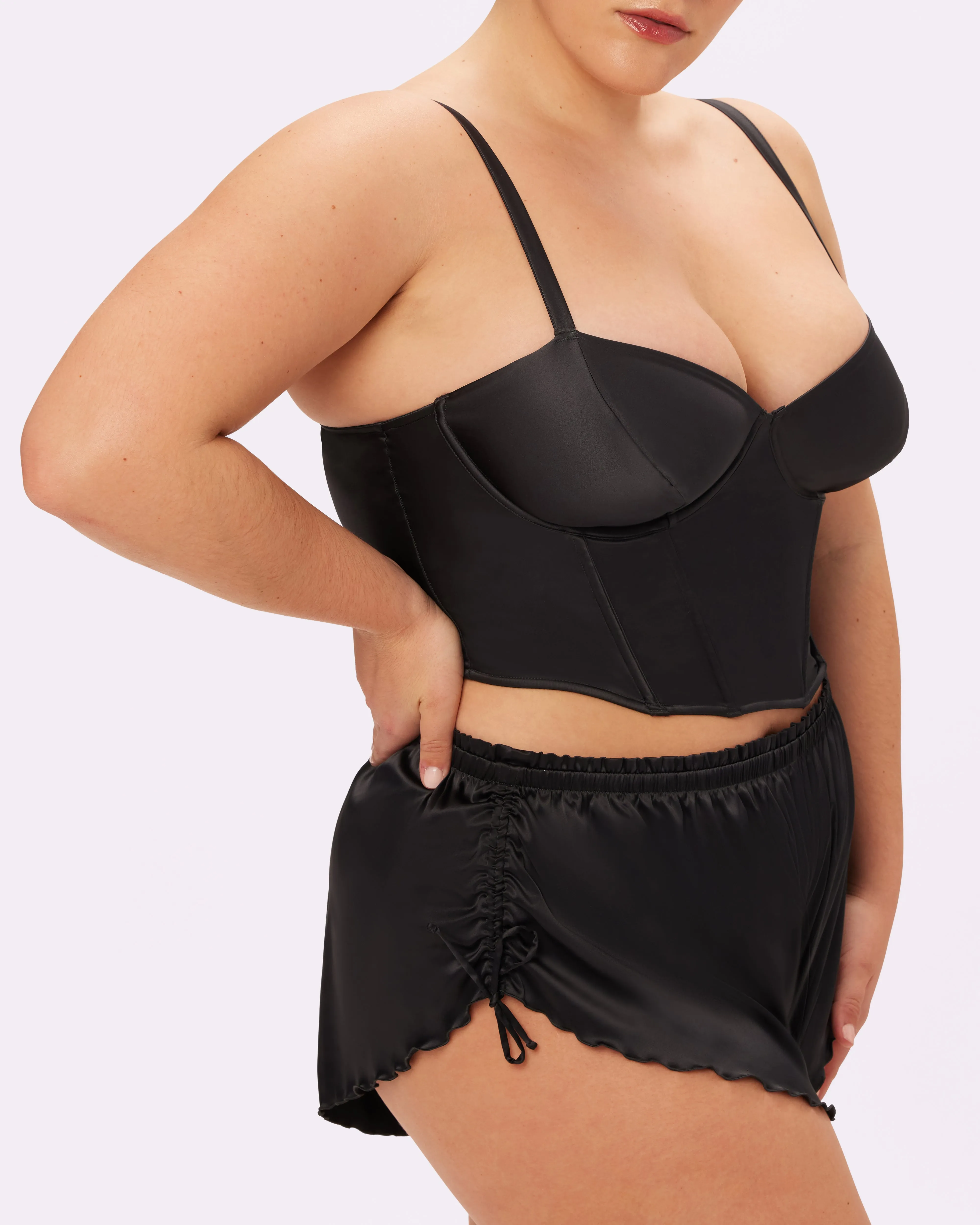 Afterglow Lace-up Corset | Glow Satin | Archive (Eightball) sold by Parade product image thumbnail 4