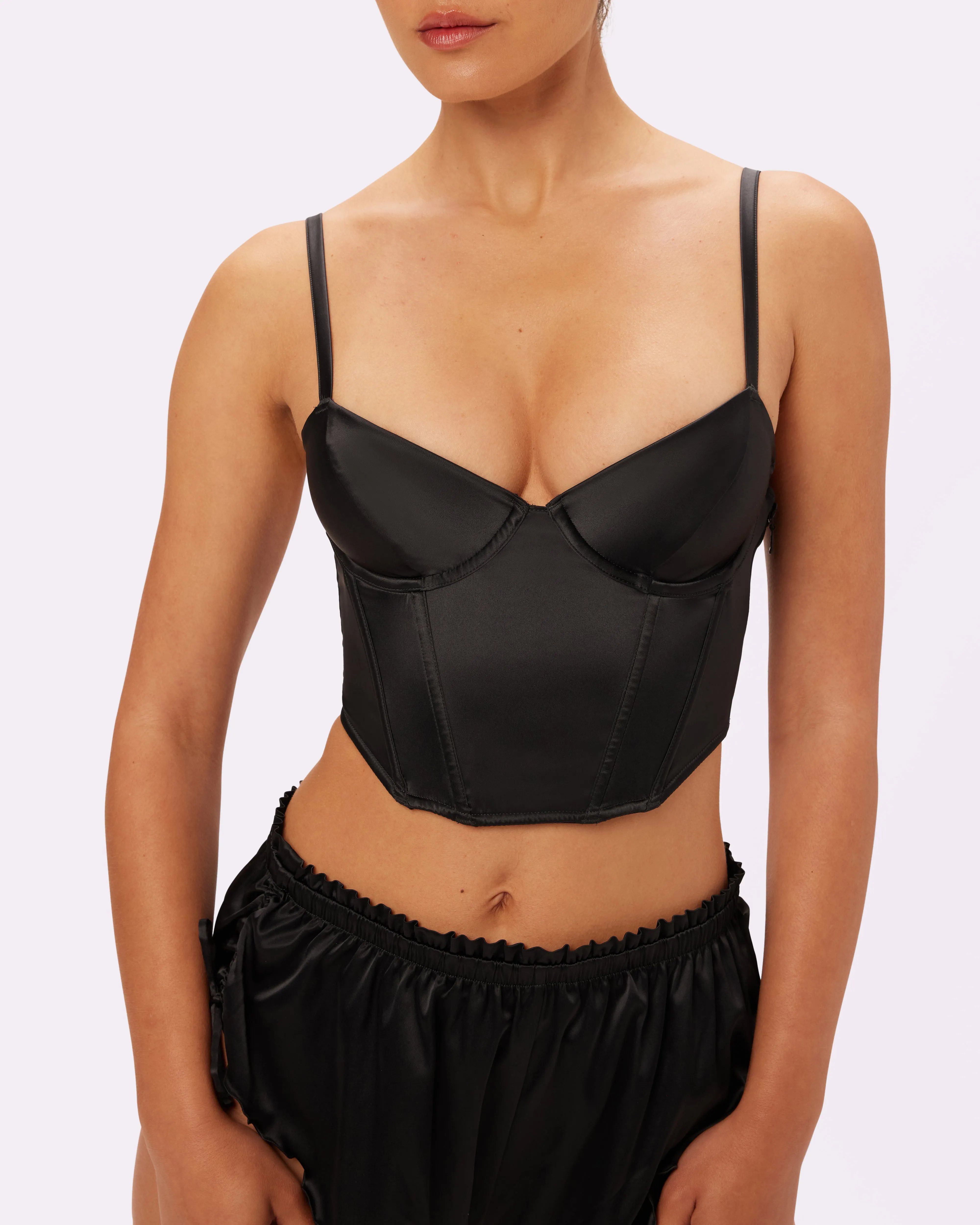 Afterglow Lace-up Corset | Glow Satin | Archive (Eightball) sold by Parade product image thumbnail 5