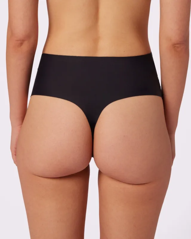 Invisible High Rise Thong | Seamless Universal (Eightball) sold by Parade