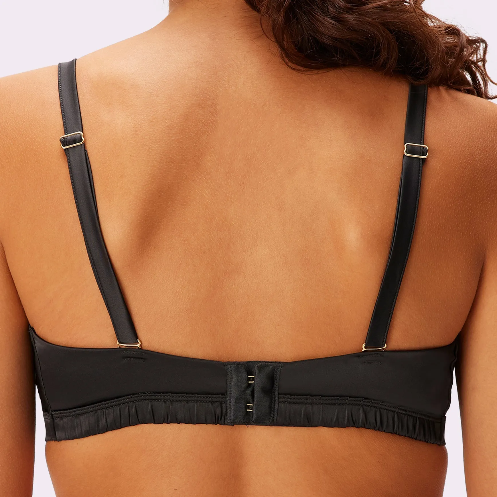 Luminous Glow Triangle Bralette | Glow Satin (Eightball) sold by Parade product image thumbnail 4