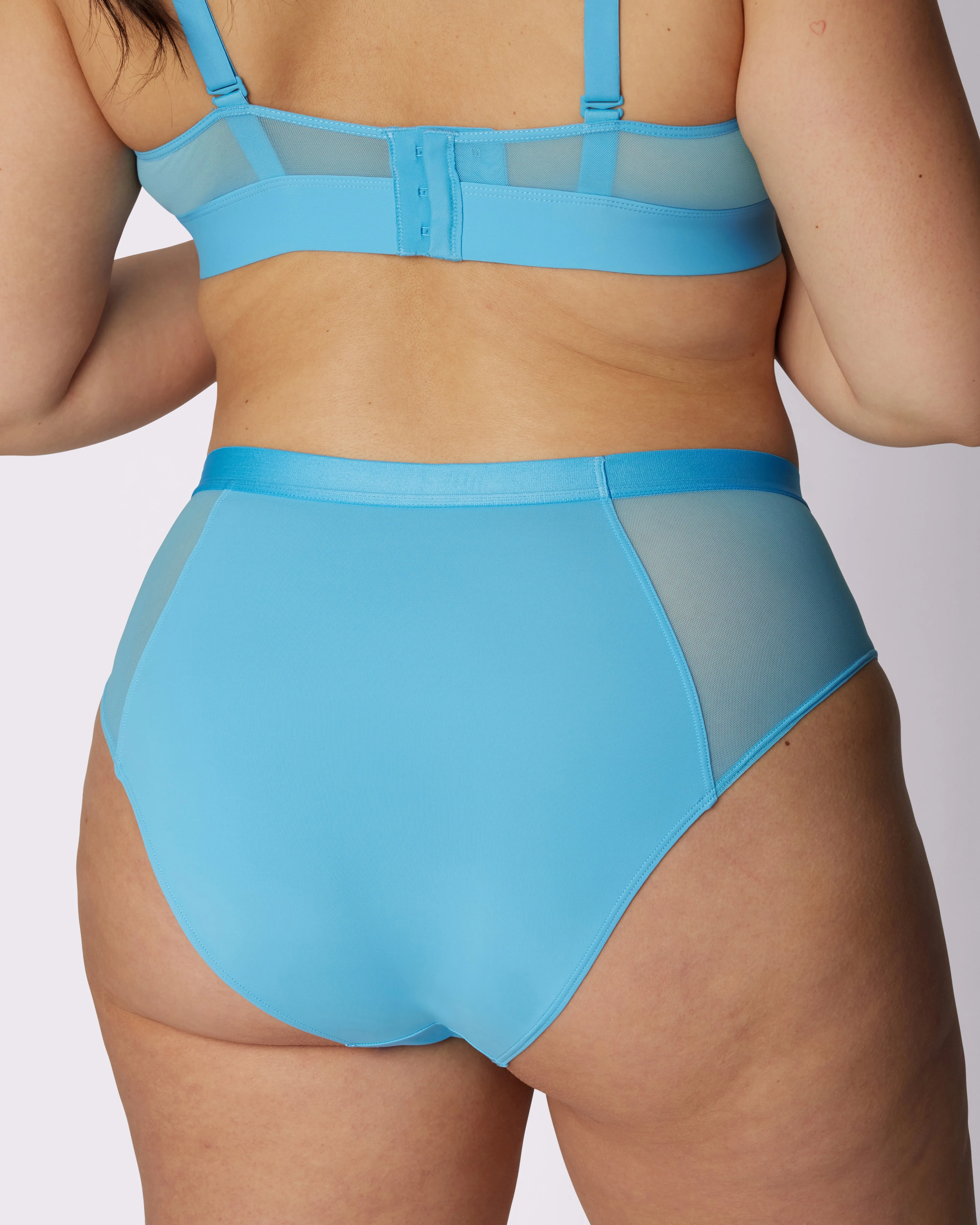 Dream Fit High Rise Brief | Ultra-Soft Re:Play | Archive (Bluebird) sold by Parade