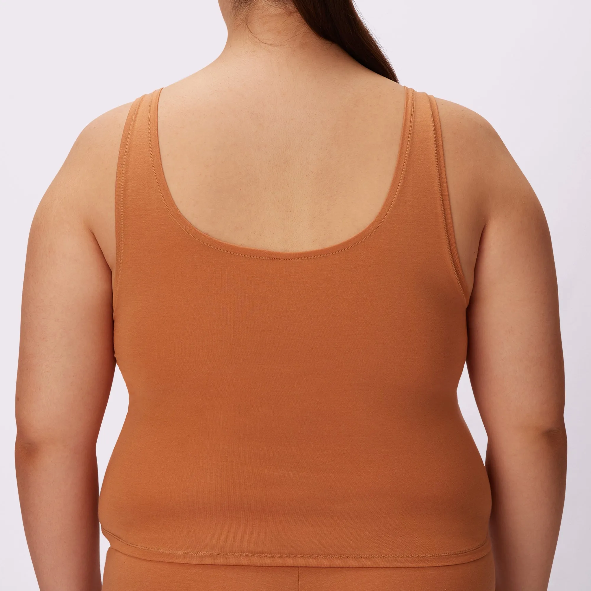 Vintage Essential Scoop Tank | New:Cotton | Archive (Toast) sold by Parade product image thumbnail 3