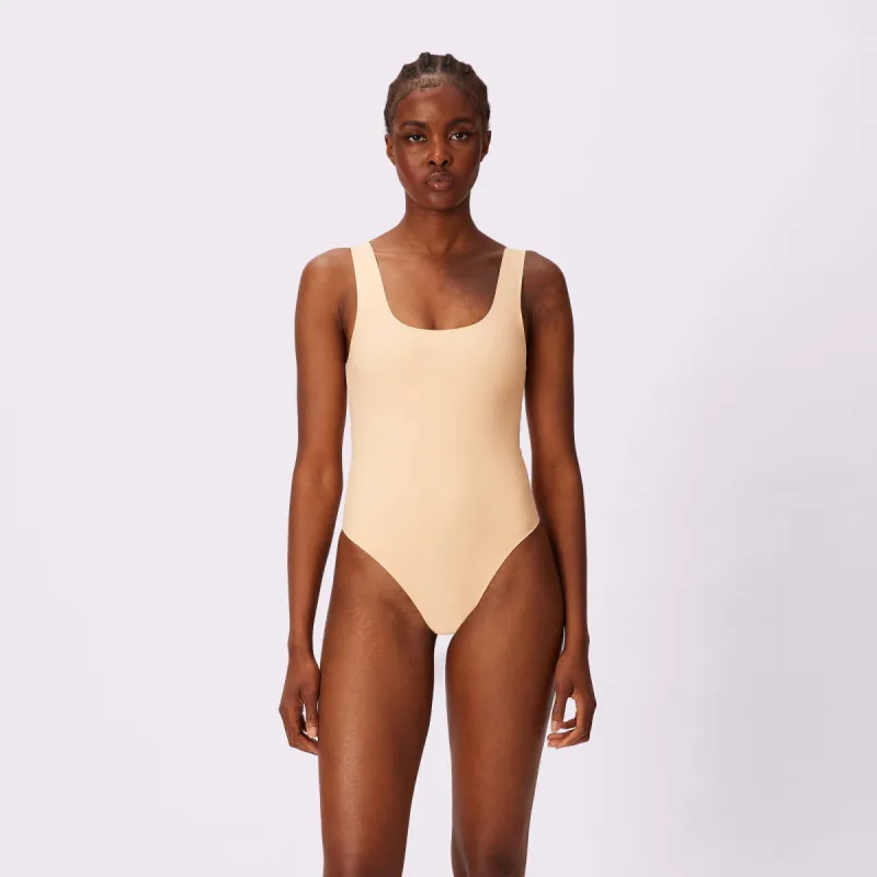 Nearly Naked Seamless Bodysuit | Seamless Universal | Archive (Sand) sold by Parade