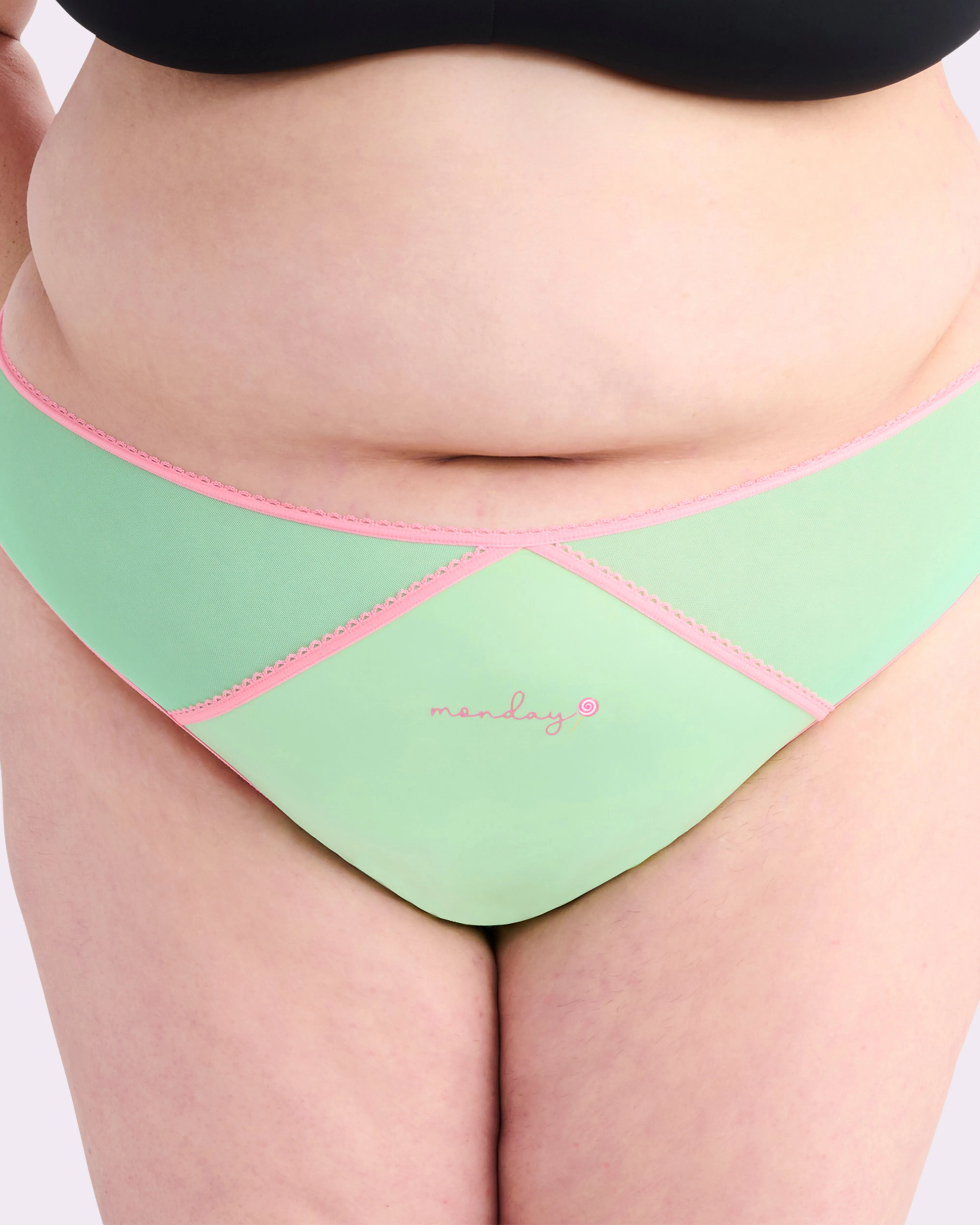 Silky Mesh Sweet Week 5-Day Cheeky Pack | Silky Mesh (Multicolor) sold by Parade product image thumbnail 5