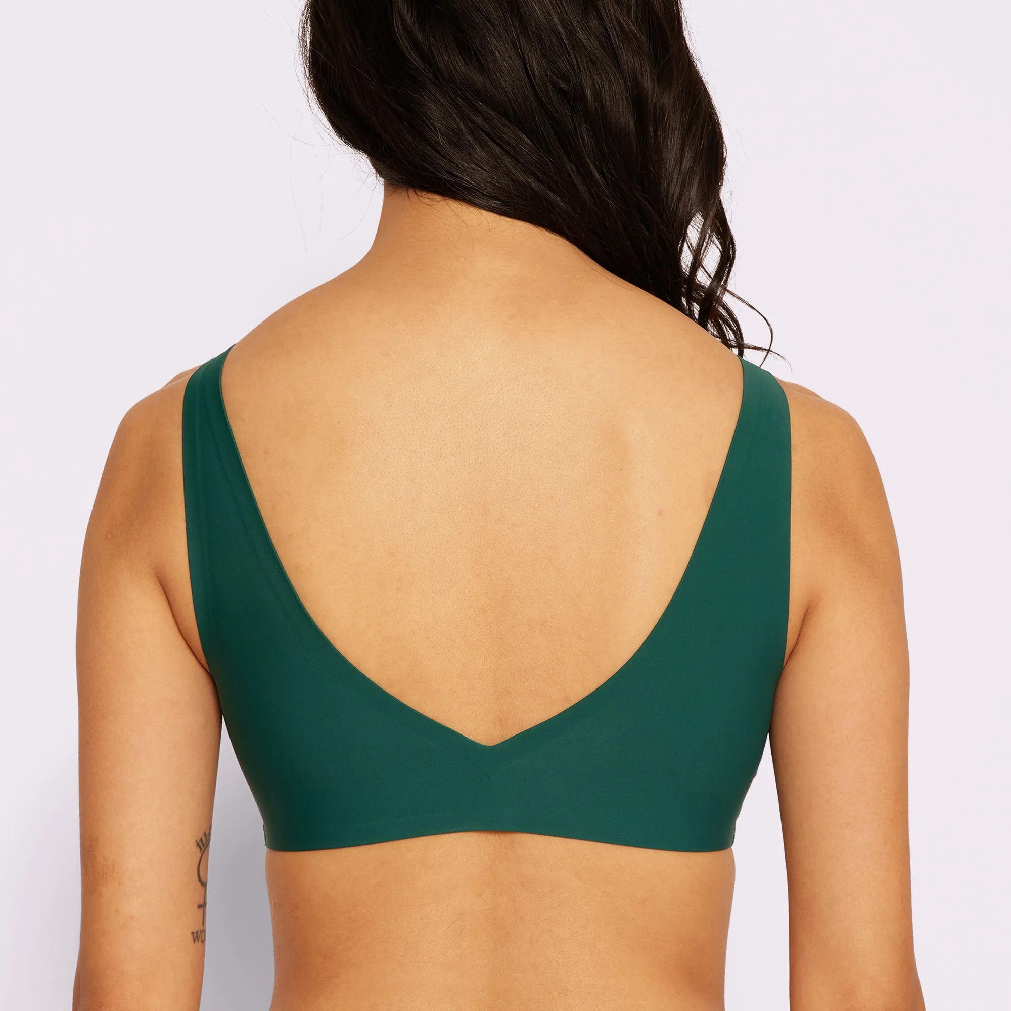 Support Lift Plunge Bralette | Seamless Universal | Archive (Pine) sold by Parade product image thumbnail 3