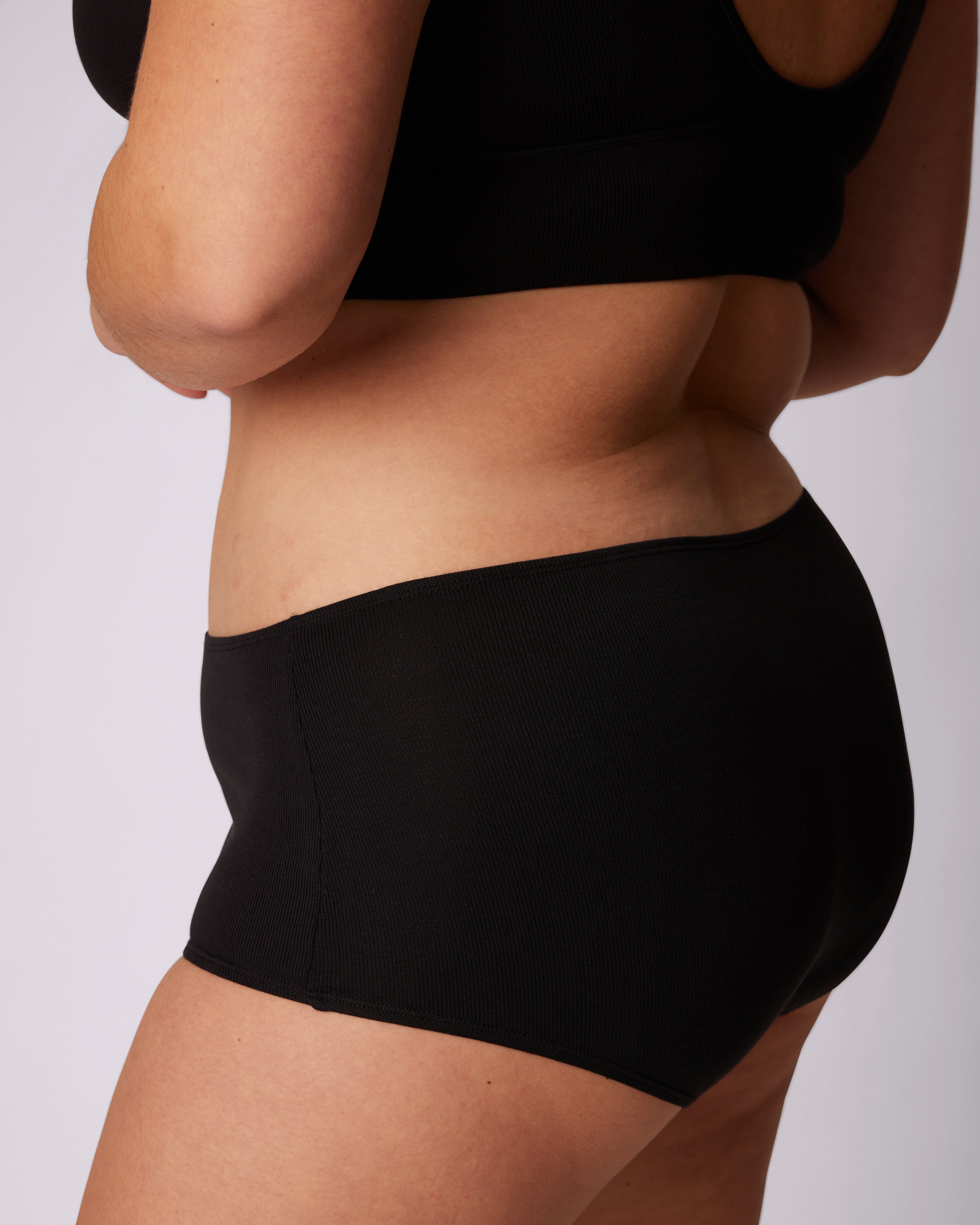 L Everyday Lush Boyshort | Lush Rib | Archive (Eightball) sold by Parade product image thumbnail 4