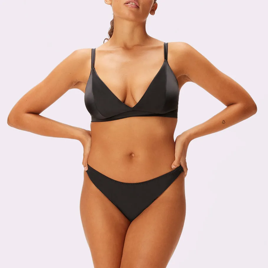 Satin Lace-up Cheeky | Glow Satin (Eightball) sold by Parade product image thumbnail 2