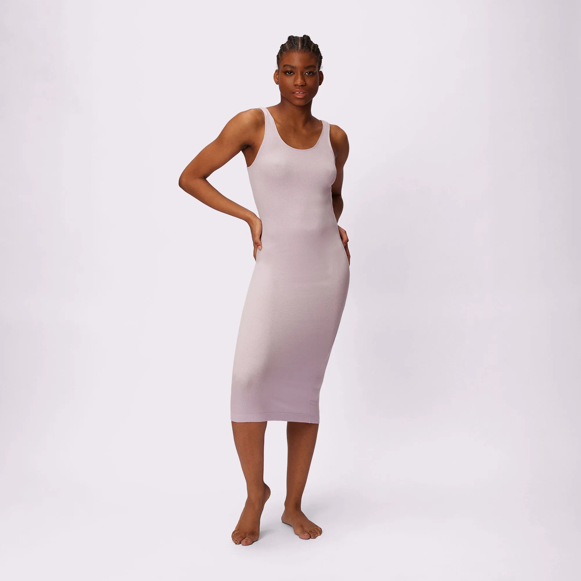 The Sculpting Everywhere Dress | Lush Rib | Archive (Mist) sold by Parade product image thumbnail 2