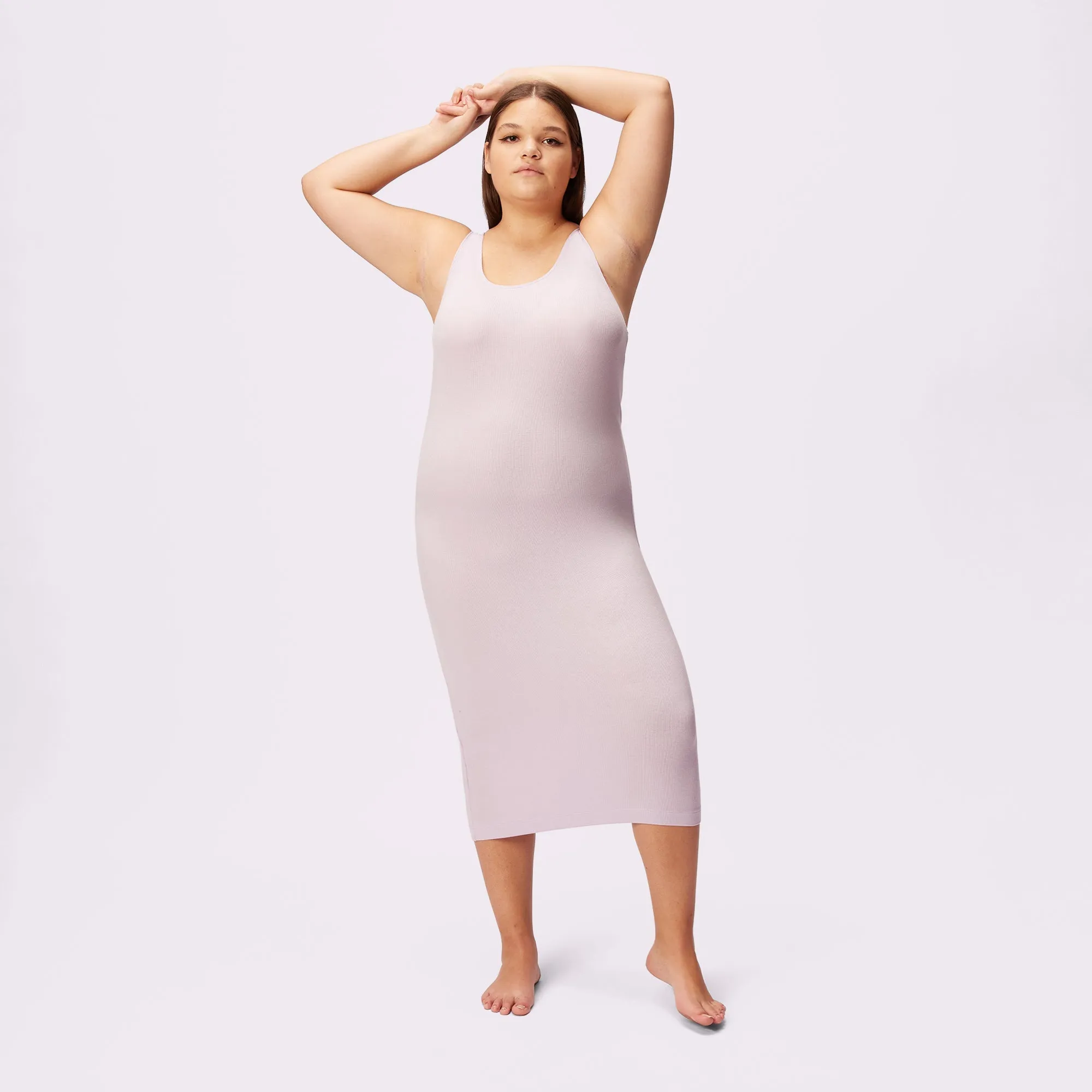 The Sculpting Everywhere Dress | Lush Rib | Archive (Mist) sold by Parade product image thumbnail 3