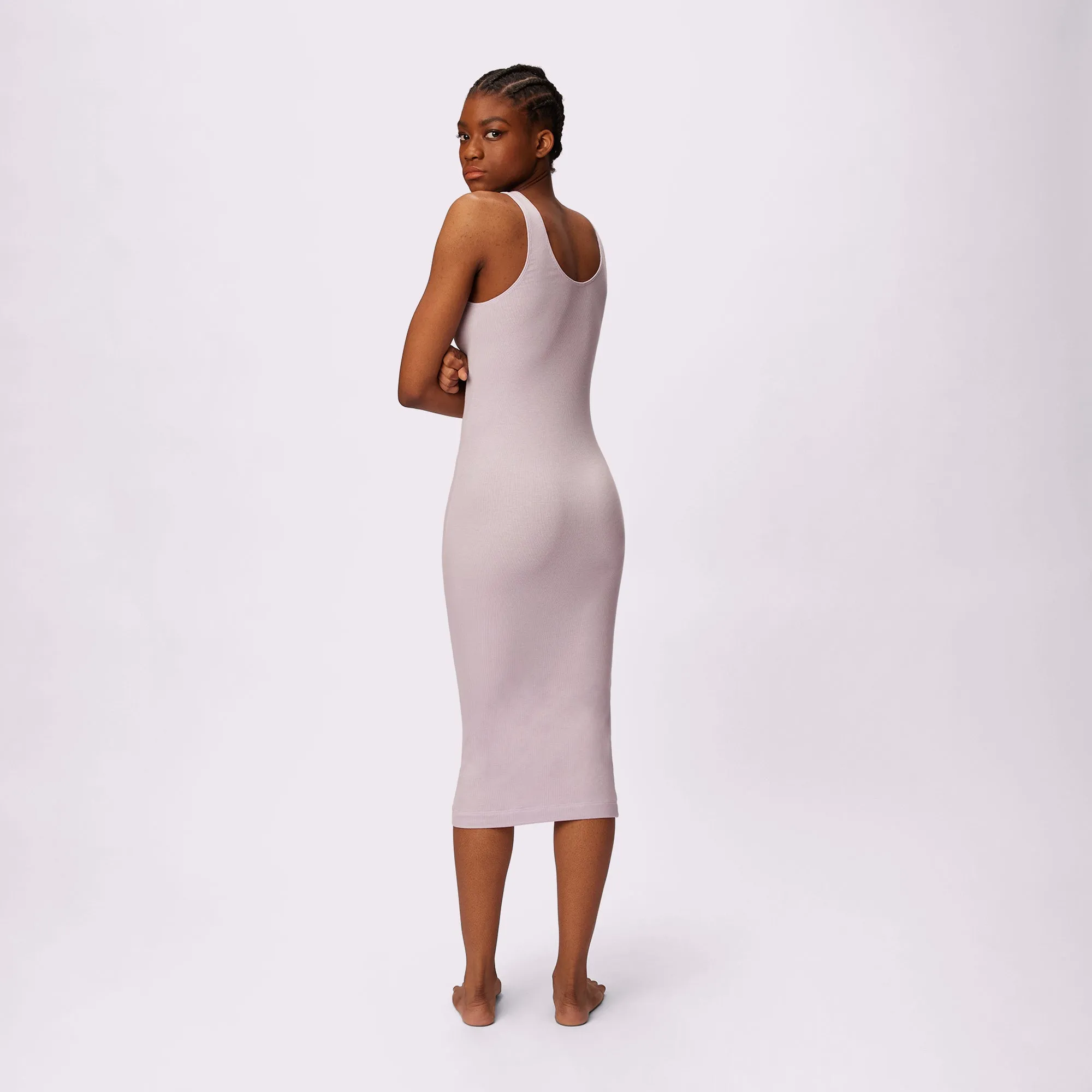 The Sculpting Everywhere Dress | Lush Rib | Archive (Mist) sold by Parade product image thumbnail 4