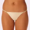 Satin Shine Thong | Glow Satin | Archive (Glazed Donut) sold by Parade