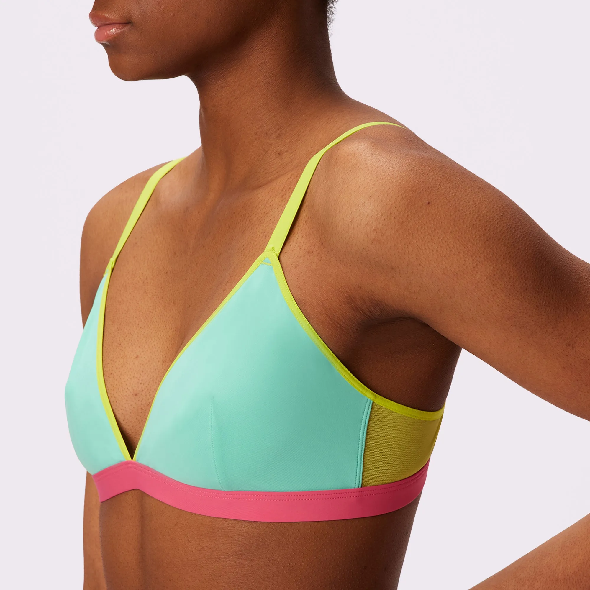 Dream Fit Triangle Bralette | Ultra-Soft Re:Play | Archive (Jawbreaker) sold by Parade product image thumbnail 2