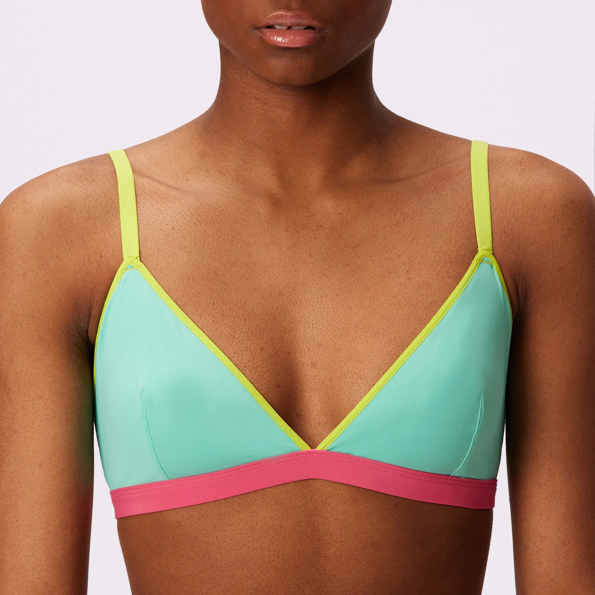 Dream Fit Triangle Bralette | Ultra-Soft Re:Play | Archive (Jawbreaker) sold by Parade