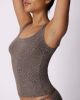 3XL Comfort Rib Scoop Tank | Lush Rib  | Archive (Truffle) sold by Parade