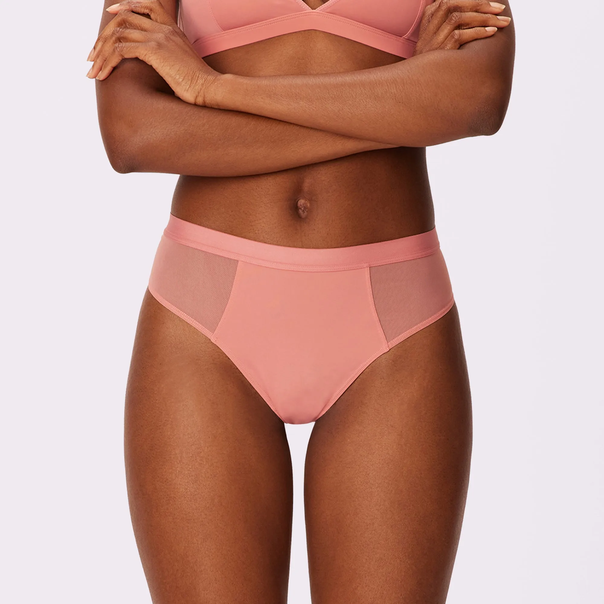 Dream High Rise Thong | Ultra-Soft Re:Play | Archive (Pink Canyon) sold by Parade product image thumbnail 3