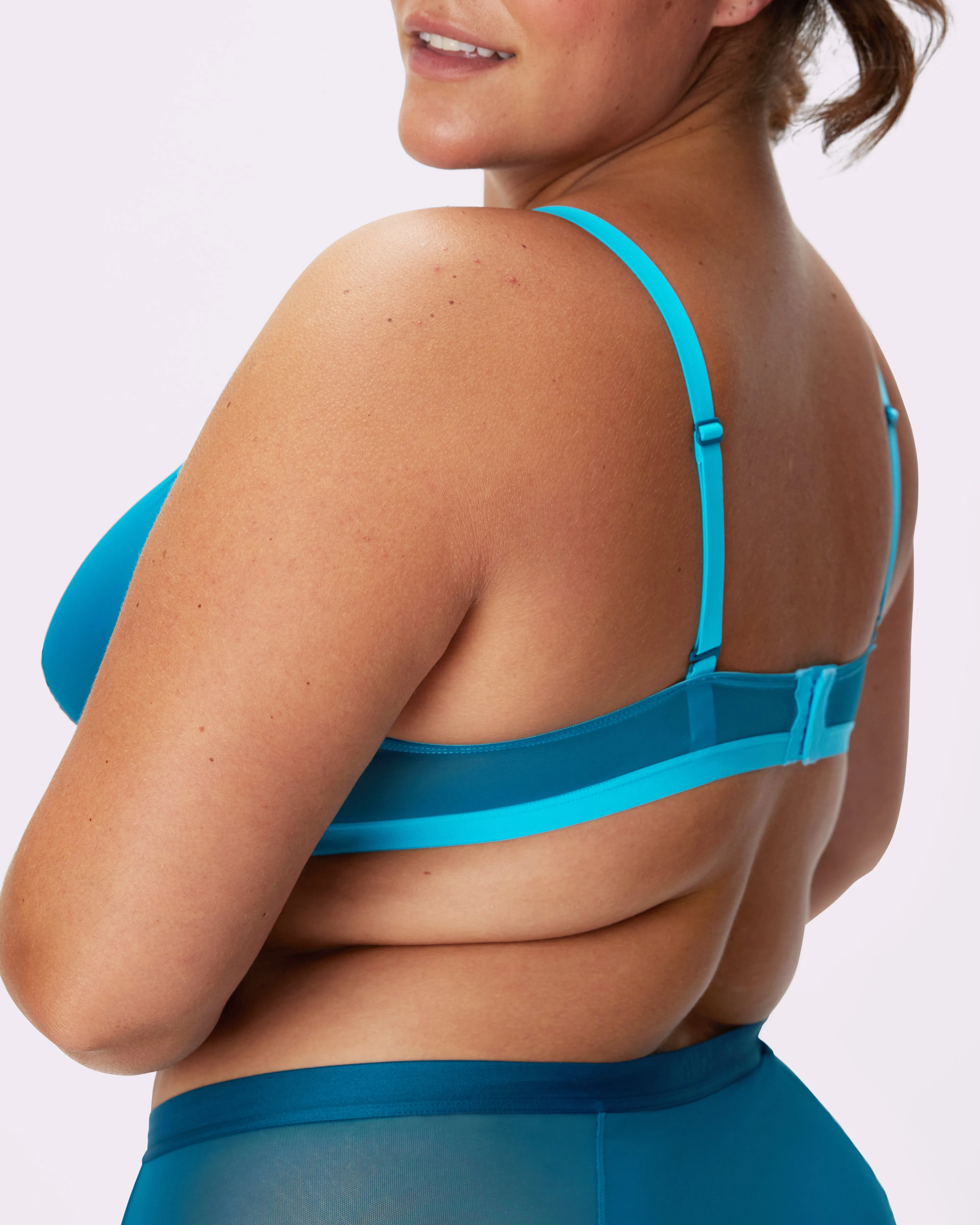 Dream Triangle Bra | Ultra-Soft Re:Play | Archive (Lagoon) sold by Parade product image thumbnail 4