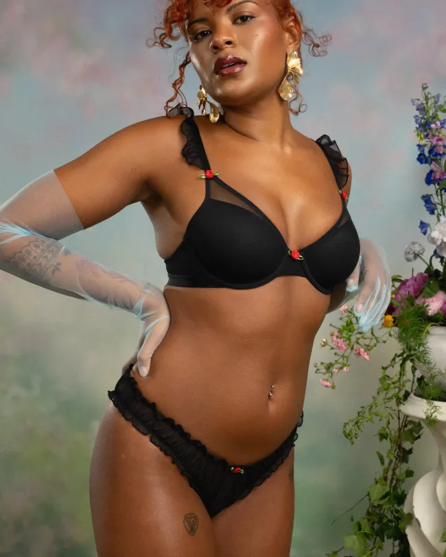 Silky Mesh Flutter Cheeky | Silky Mesh (Eightball) sold by Parade