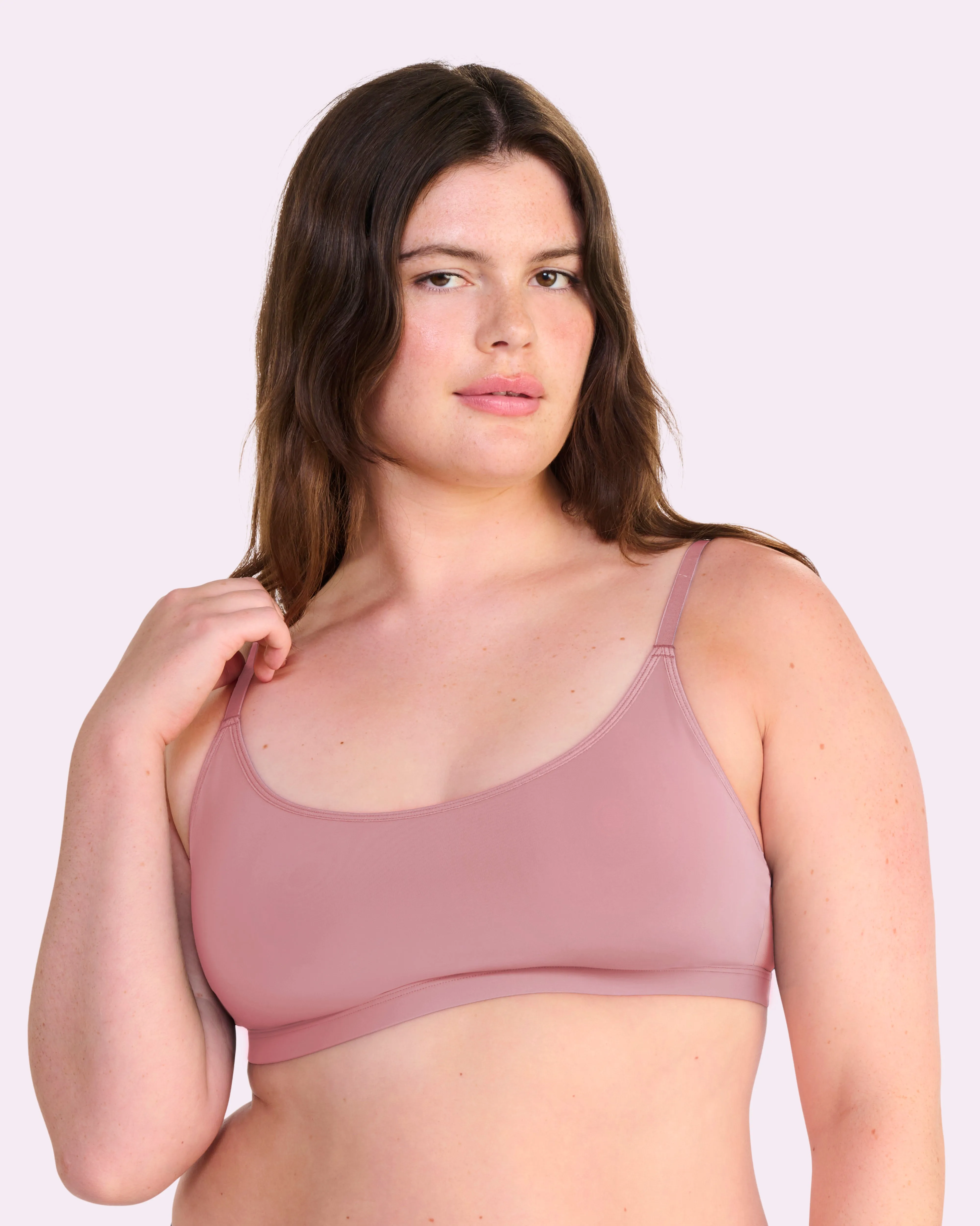 Re:Play New Scoop Bralette | Ultra-Soft Re:Play (Premium Plum) sold by Parade product image thumbnail 2